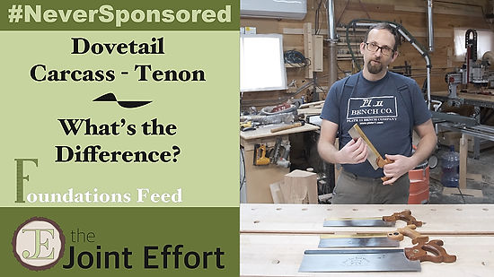 Dovetail v Carcass v Tenon - What's the Difference?